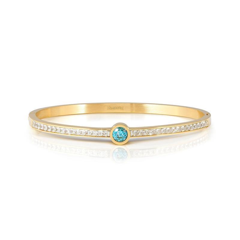 Nomination Pretty Bangles Silver Open Star Bracelet main image 1