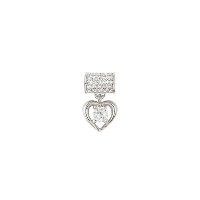 Nomination SeiMia Fuchsia Enamel & Cubic Zirconia Spacer Tube main image 0