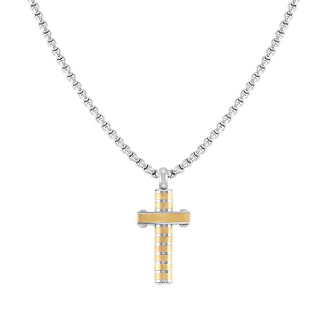 Nomination Strong Necklace, Cross, Stainless Steel